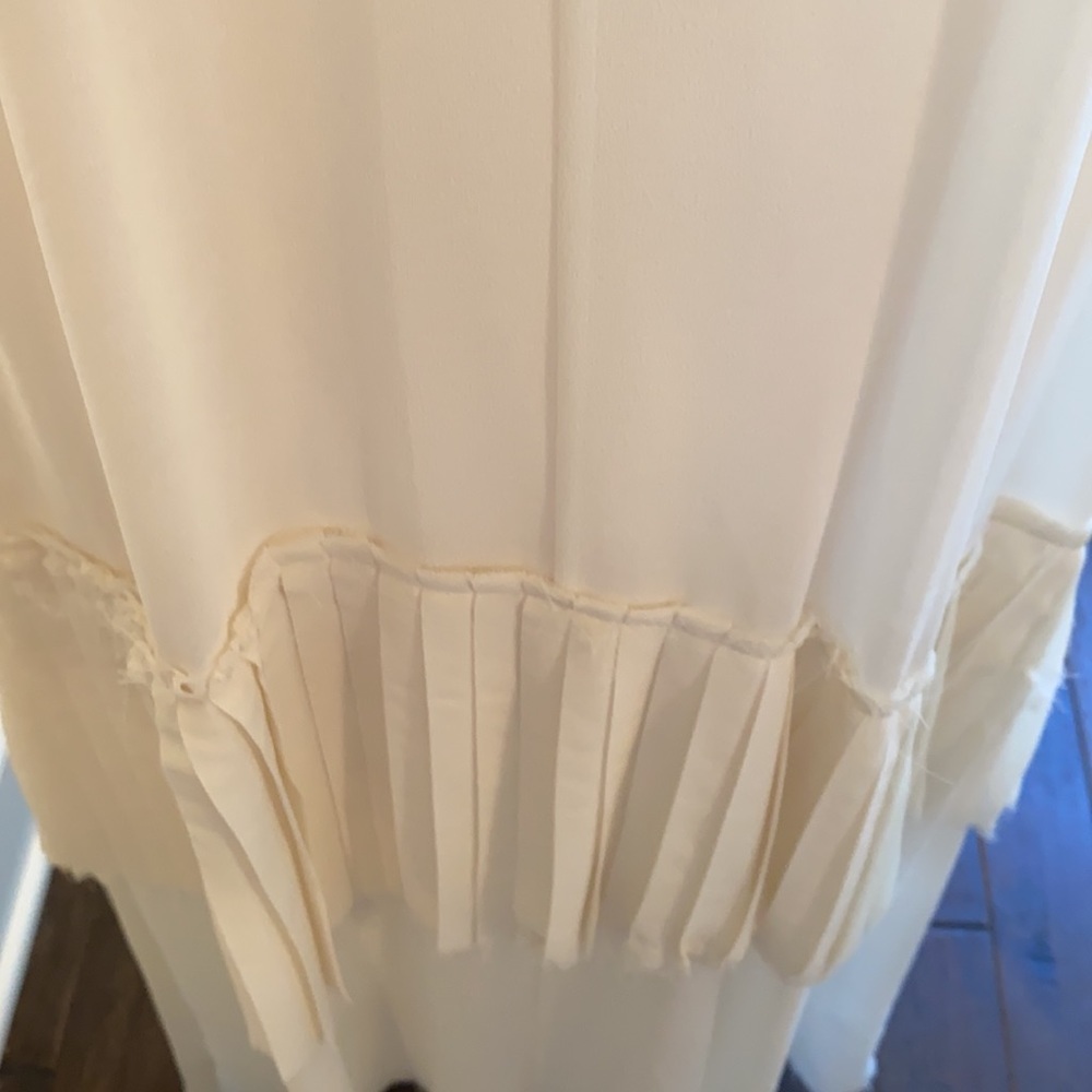 LUSH Asymmetrical Maxi Dress with Frayed Edges - Picture 8 of 13